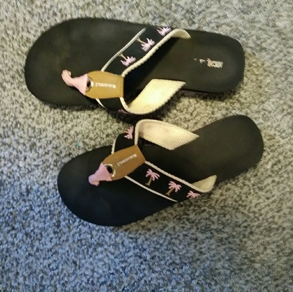 margaritaville breezy palm tree flip flops